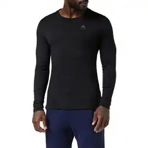 Merino langarmshirt herren odlo herren funktionsunterwaesche