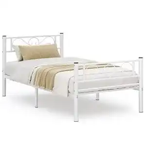 Metallbett vasagle einzelbettgestell bettrahmen bettgestell