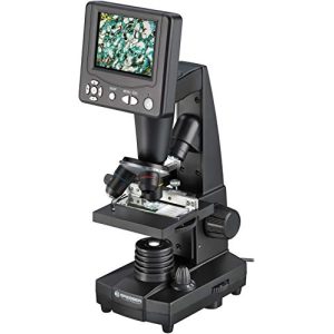 Mikroskop Bresser Durchlicht und Auflicht LCD- 50x-500x