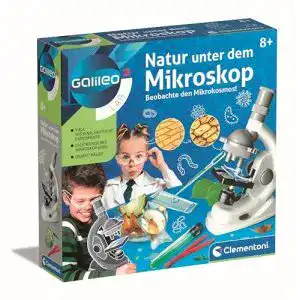 Mikroskop clementoni galileo lab fuer kinder