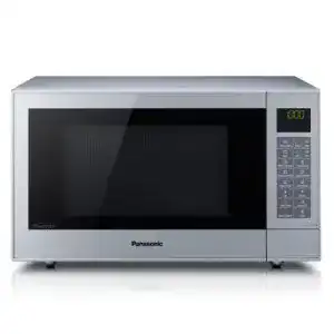 Mikrowelle mit dampfgarer panasonic nn ct57jmbpq slimline