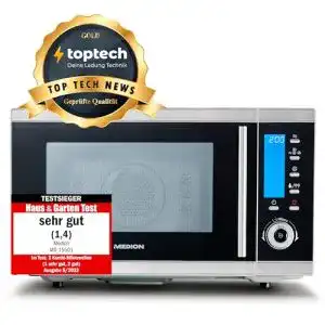 Mikrowelle mit grill und heissluft medion md 15501 4 in 1 mikrowelle