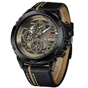 Militaeruhr naviforce herren sport wasserdichte analog quarzuhr