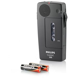 Mini-Diktiergerät Philips LFH0388/00B Analoges Mini-Kassetten