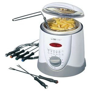 Mini-Fritteuse Clatronic Fondue-Fritteuse FFR 2916, 2in1