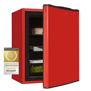 Mini-Gefrierschrank Exquisit GB60-150E rotPV Mini Gefrierschrank