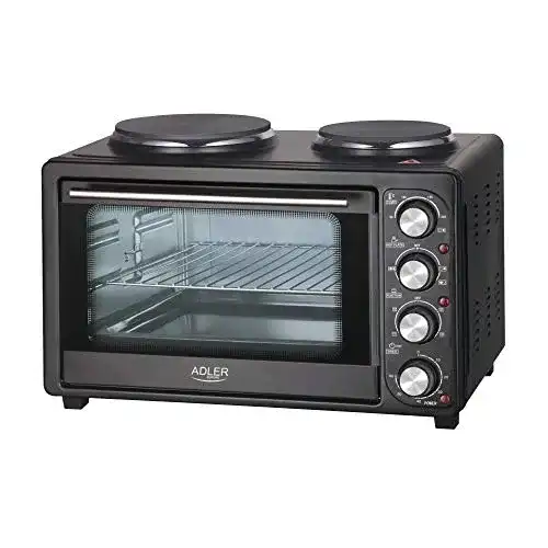 Minibackofen mit Kochplatten Jung Adler AD6020 im Vergleich