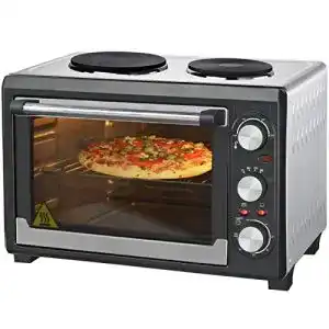 Minibackofen mit kochplatten syntrox germany 26 liter mini