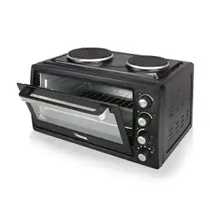 Minibackofen mit kochplatten tristar ov 1443 umluftofen