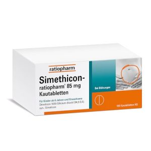 Mittel gegen Blähungen Ratiopharm Simethicon- 85 mg - mittel gegen blaehungen ratiopharm simethicon 85 mg