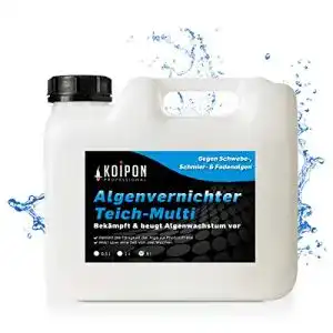 Mittel gegen fadenalgen koipon algenvernichter teich multi 5l