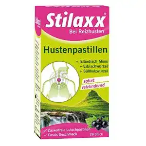 Mittel gegen reizhusten stilaxx hustenpastillen 28 pastillen