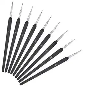 Modellbau pinsel girlslove talk 9 stueck pinselset malen