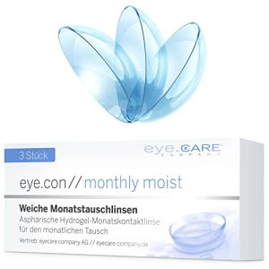 Monatslinsen EYE CARE COMPANY Eye.Con Monthly Moist weiche - monatslinsen eye care company eye con monthly moist weiche 1