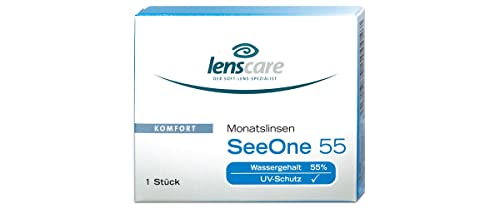 Monatslinsen Lenscare SeeOne 55 , 1 Stück/BC 8.6 mm/DIA 14.2 mm