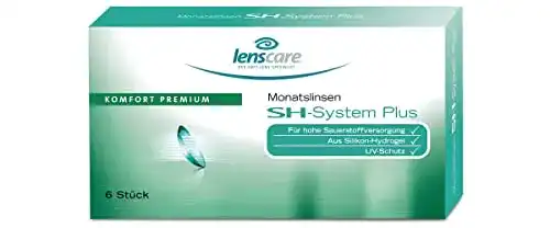 Monatslinsen Lenscare SH-System Plus 6 Stück, BC 8.4 mm, DIA 14.2 mm