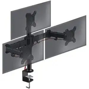 Monitorhalterung 3 monitore duronic dm253 monitorarm
