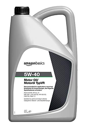 Motoröl 5w40 Amazon Basics – Motorenöl 5W-40 Typ VR, 5 l