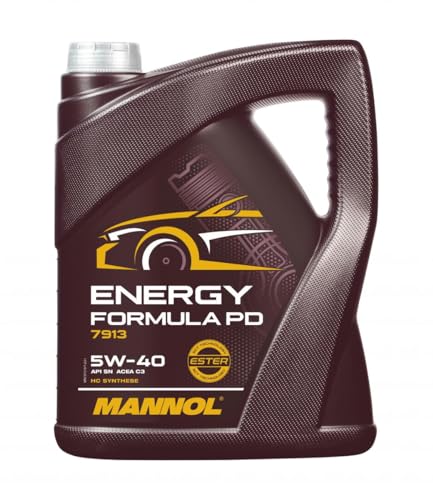 Motoröl 5w40 MANNOL Energy Formula PD 5W-40 Motorenöl, 5 L