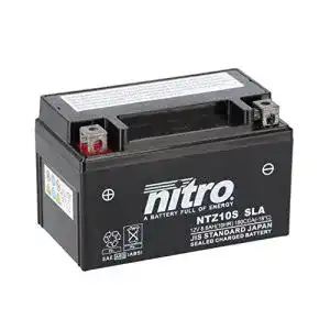 Motorrad batterie nitro ytz10s n batteries schwarz