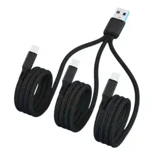 Multi ladekabel gimiro multi use 3 in 1 type c charging usb