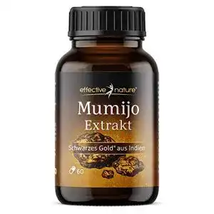 Mumijo effective nature shilajit extrakt 60 vegane kapseln