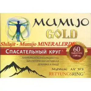 Mumijo natural gold mumio gold 60 tabletten je 200 mg