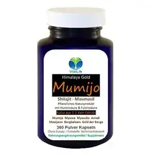Mumijo vitallife shilajit altai maumasil 360 kapseln rein original