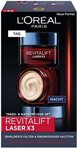 Nachtcreme L’Oréal Paris Gesichtspflege Set, Anti-Aging