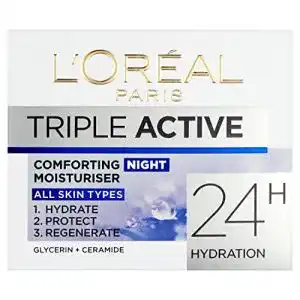 Nachtcreme loreal paris triple active hydrating night moisturiser