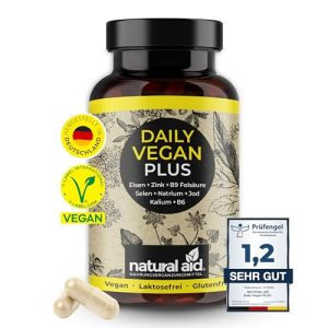 Nahrungsergänzungsmittel für Veganer natural aid Daily Vegan - nahrungsergaenzungsmittel fuer veganer natural aid daily vegan 1