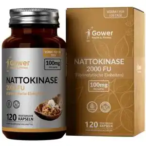 Nattokinase gower health fitness gh 100mg kapseln
