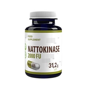 Nattokinase Hepatica 120 vegan kapsül, her biri 100 mg (20.000 FU/g)