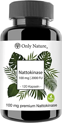 Nattokinase Only Nature ® 100 mg (2000 FU) – hochdosiert