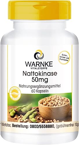 Nattokinase WARNKE VITALSTOFFE Kapseln 50mg – 2000 FU pro