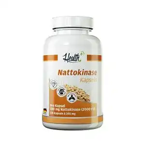Nattokinase zec nutrition 120 kapseln aus fermentiertem soja