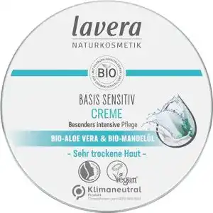 Naturkosmetik gesichtscreme lavera basis sensitiv allzweckcreme