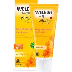 Naturkosmetik gesichtscreme weleda bio baby calendula