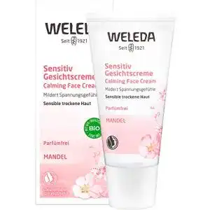 Naturkosmetik gesichtscreme weleda bio mandel sensitiv