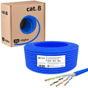 Netzwerkkabel cat 8 hb digital 50m cat 8 1 netzwerkkabel