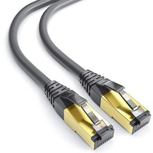 Netzwerkkabel (Cat 8) mumbi LAN Kabel 5m CAT 8 Netzwerkkabel