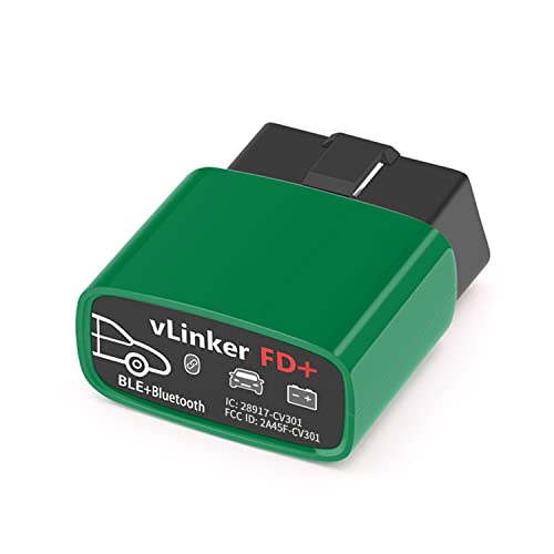 OBD2-Adapter Vgate OBDII Bluetooth, vLinker FD+ OBD2