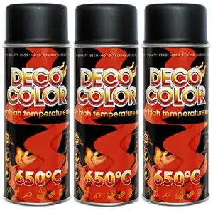 Ofenlack fahrzeugteile hoffmann 3 stueck 400ml schwarz