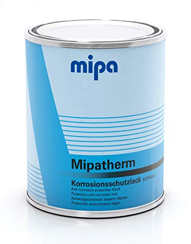 Ofenlack MIPA therm schwarz Hitzebeständig 800°C (750ml) - ofenlack mipa therm schwarz hitzebestaendig 800c 750ml