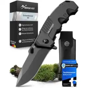 Outdoormesser bergkvist k9 klappmesser einhandmesser