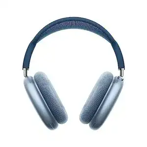 Over ear kopfhoerer apple airpods max sky blau