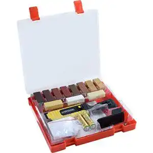 Parkett reparaturset werkzeyt holz reparatur set 17teilig