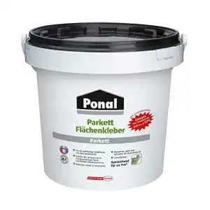 Parkettkleber ponal parkett flaechenkleber