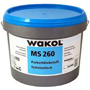 Parkettkleber wakol ms 260 parkettklebstoff festelastisch 18 kg