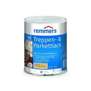 Parkettlack remmers treppen farblos seidenglaenzend 075 l